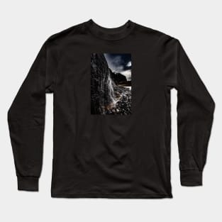 Black waterfall Long Sleeve T-Shirt